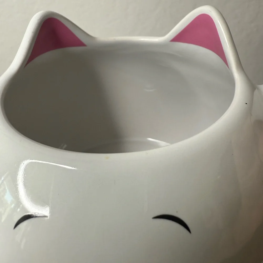 Disney Aristocats Marie Coffee Tea Cup Mug Bonjour‎ French Cat Lady Kitty 16oz.